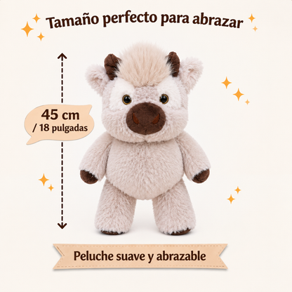 El peluche que corre a tus brazos