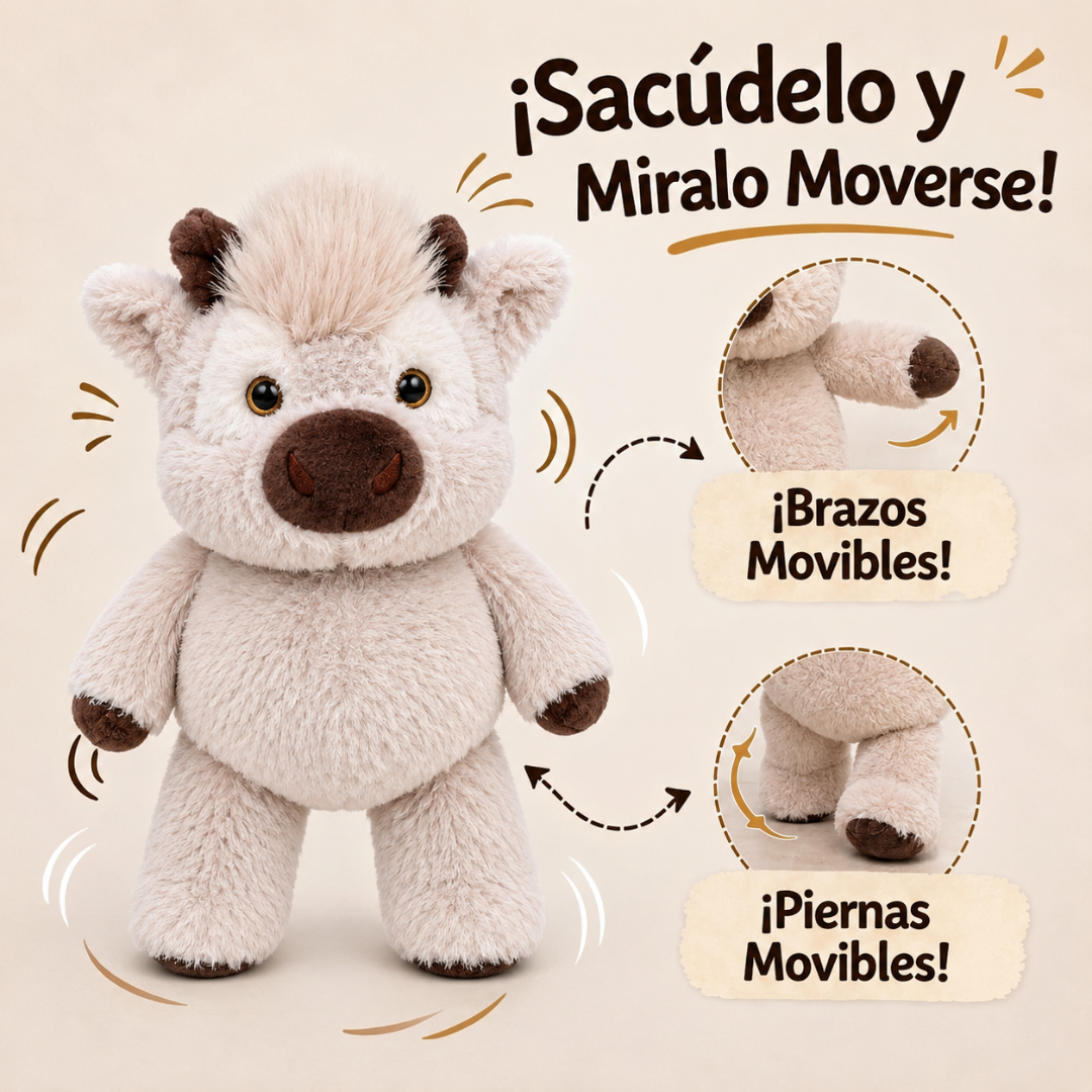 El peluche que corre a tus brazos