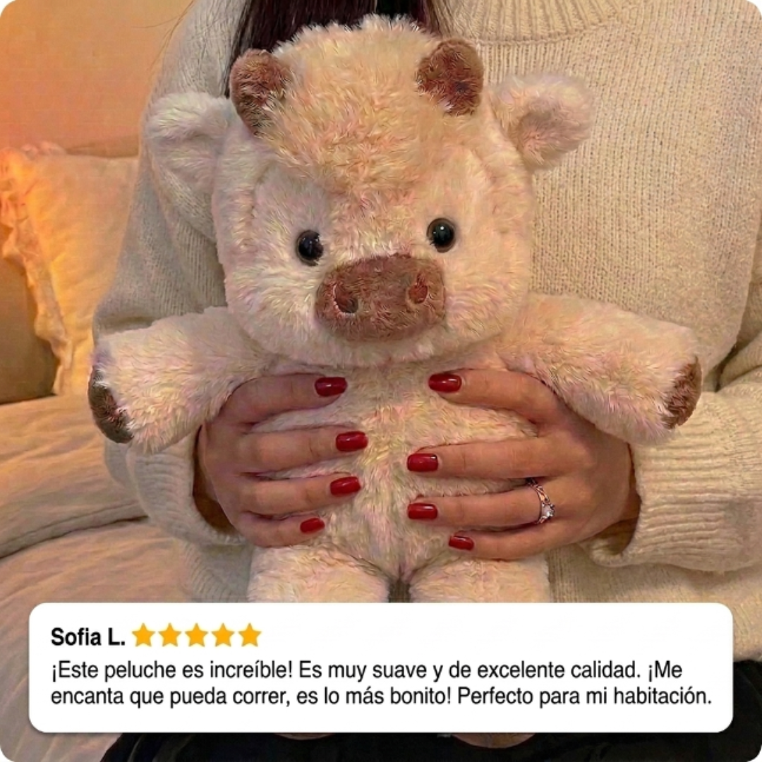 El peluche que corre a tus brazos